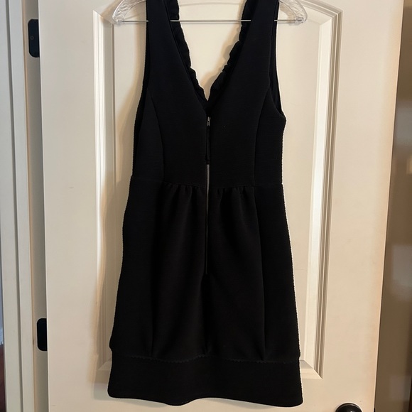 Anthropology Maeve Black Ruffle Dress - Picture 6 of 7